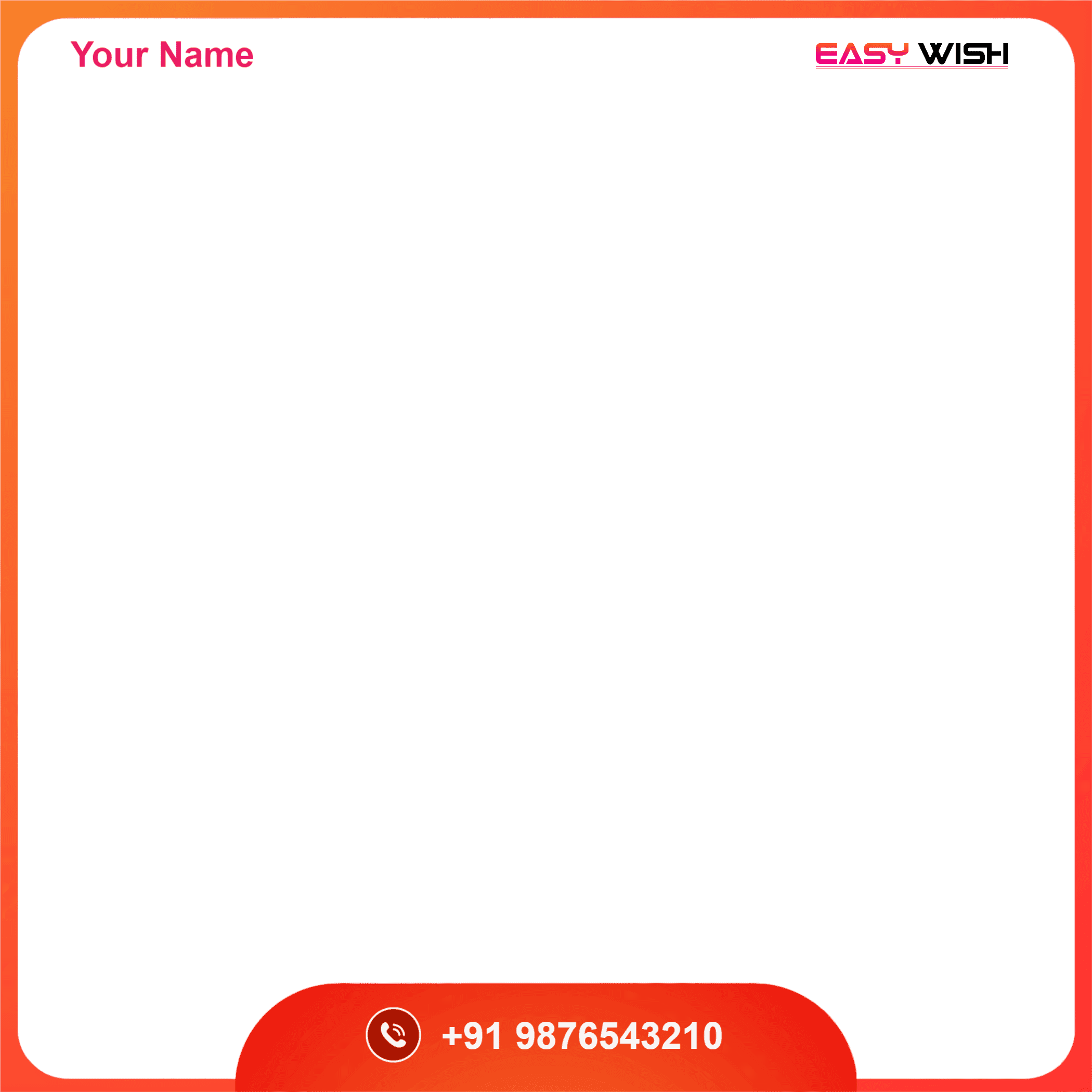 Decorative frame overlay
